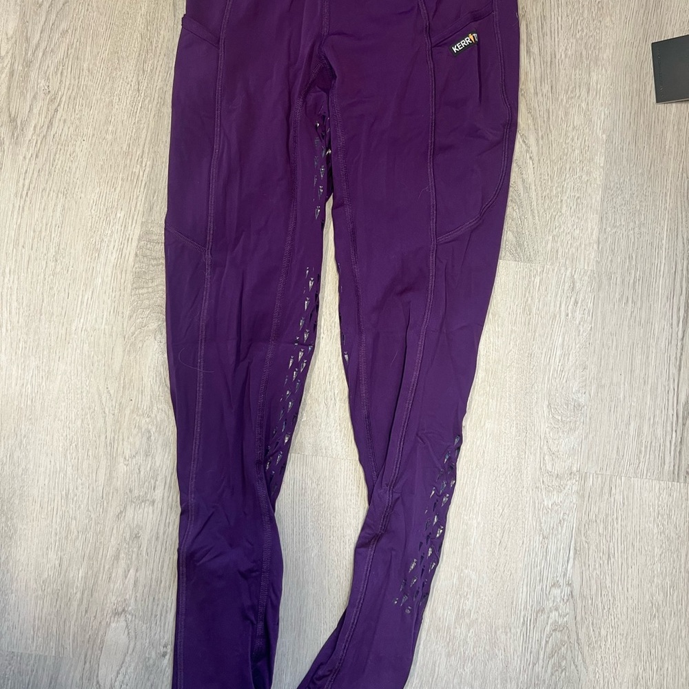 Kerrits Purple icefil breeches full seat small